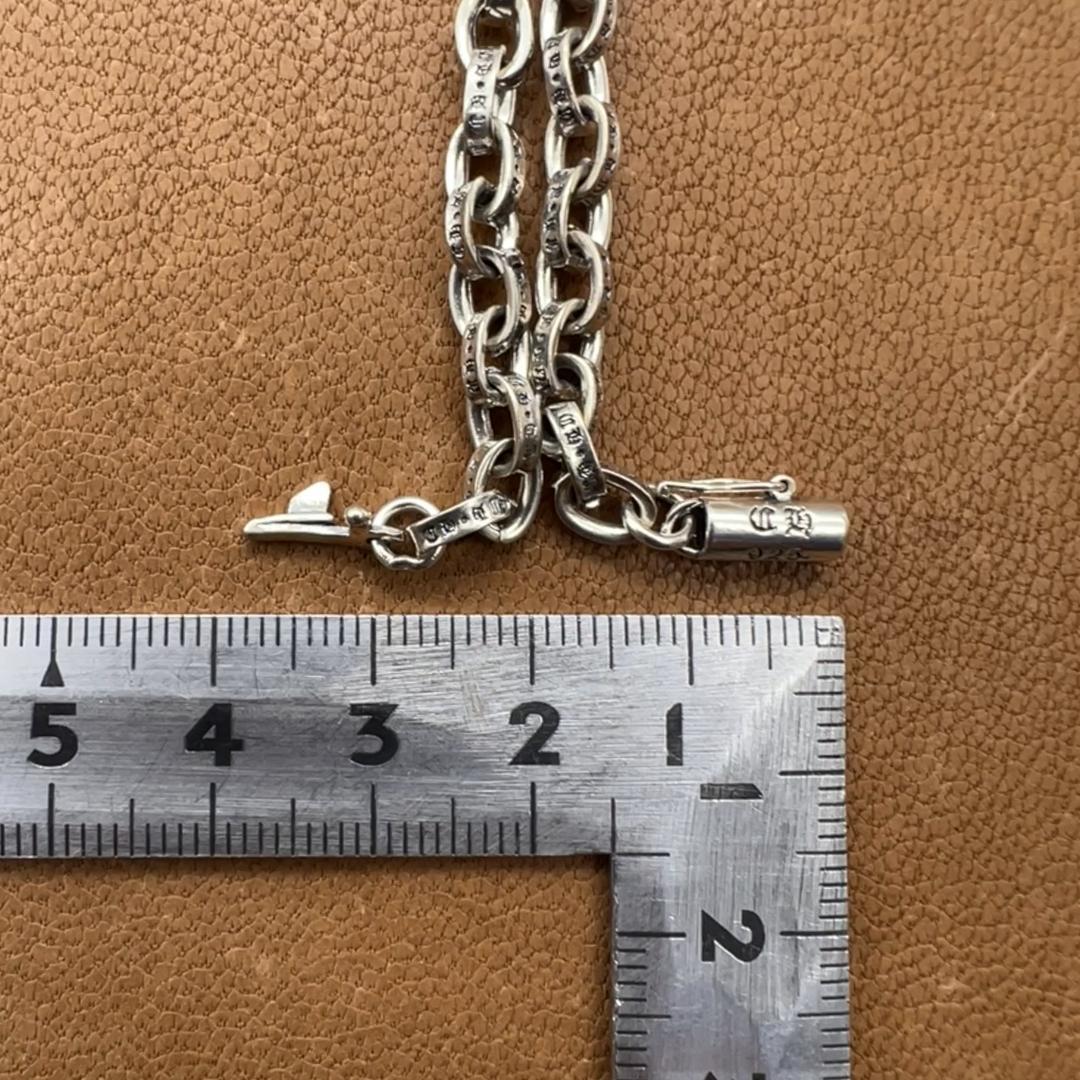 ペーパーチェーン ブレスレット シルバー 925 20cm 4205