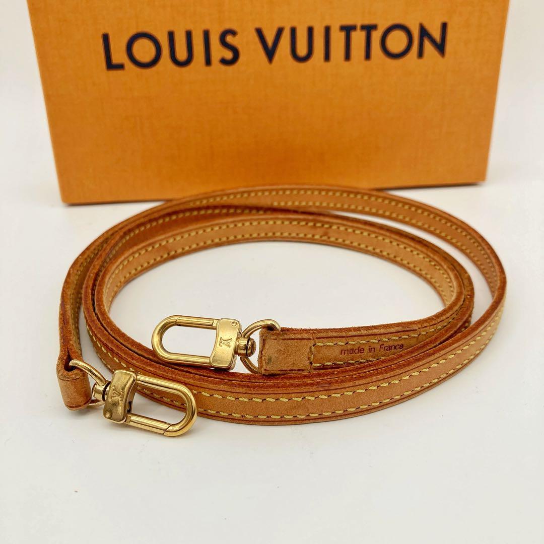 ルイヴィトン ショルダーストラップ ベルト 肩紐 レザー ヌメ革 バッグ