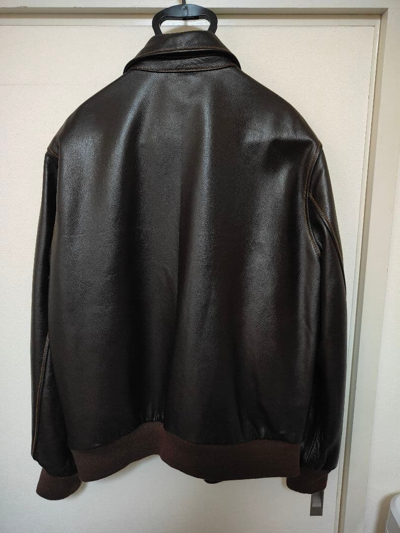 本日限定価格！復刻名作A2 レザージャケット　　シールブラウン　 本革