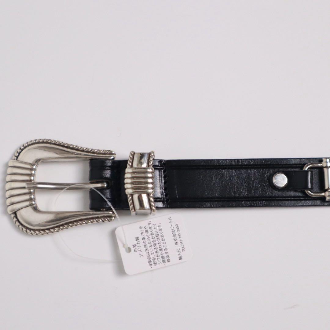TORY LEATHER トリー USA製 ホースビット ウエスタンベルト 28