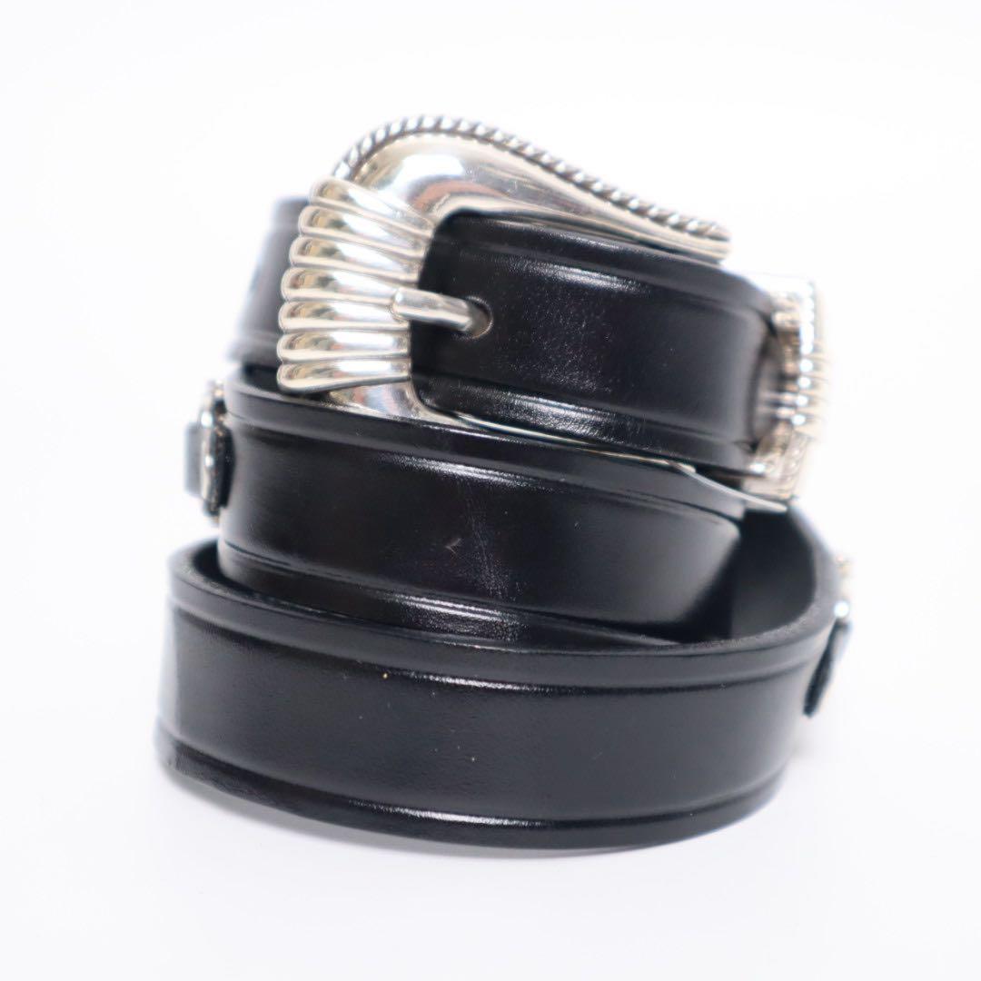 TORY LEATHER トリー USA製 ホースビット ウエスタンベルト 28