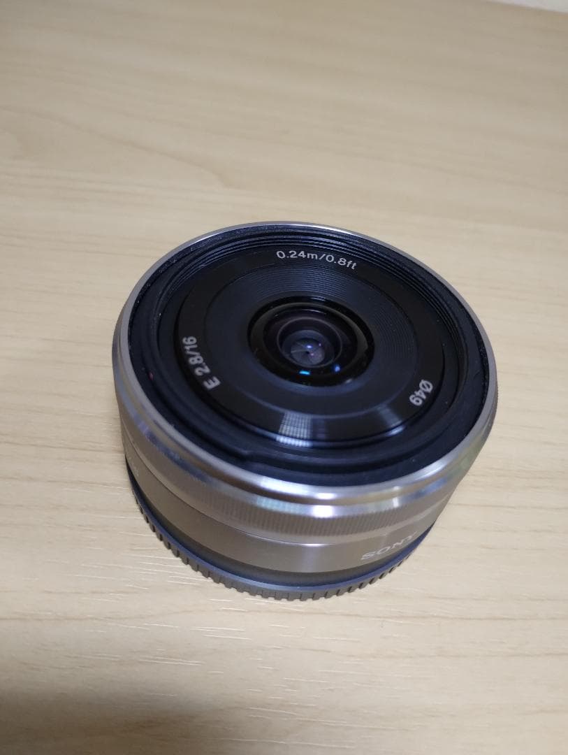 ✨パンケーキ✨ 単焦点 E16mm F2.8 SEL16F28 SONY E