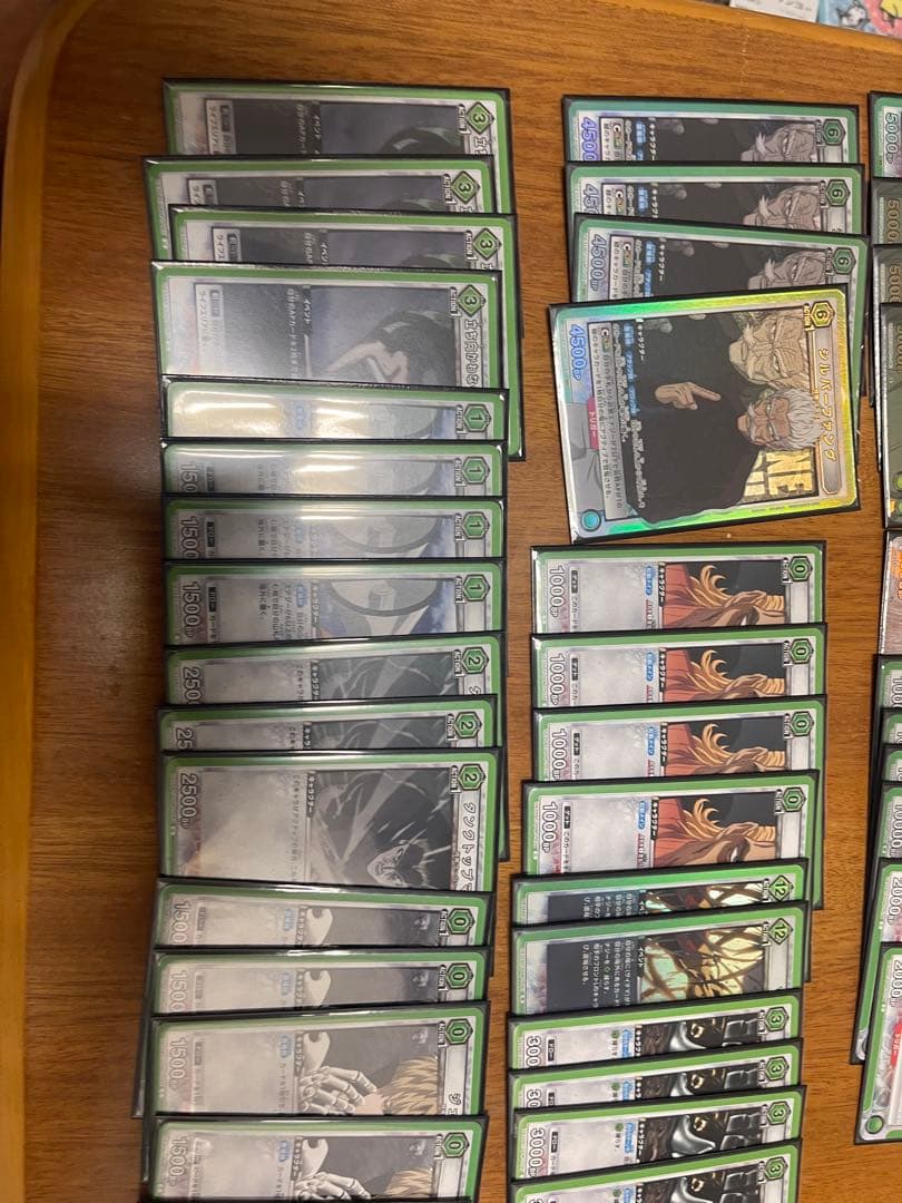 ユニオンアリーナ　緑サイタマ　ワンパンマン高レアデッキ　キングSR パラレル3枚