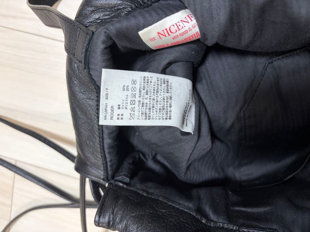 バッグ niceness ROGER black