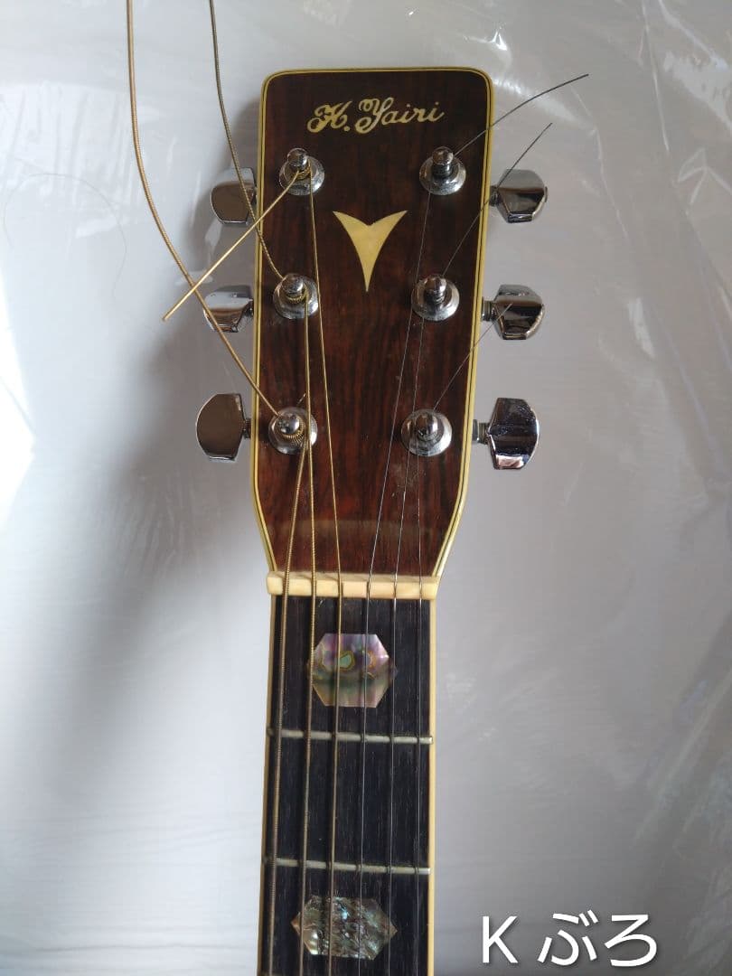 K ヤイリ　YW-600　1975年製　　　ジャパンヴィンテージギター　アコギ