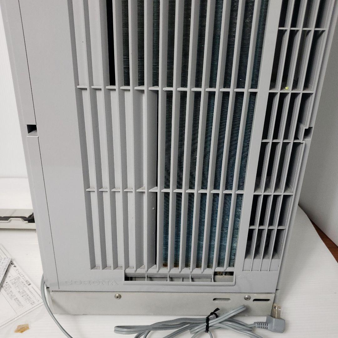 【数日セール】コロナ　1.8kwハイパワー　ウインドエアコン　シルバー