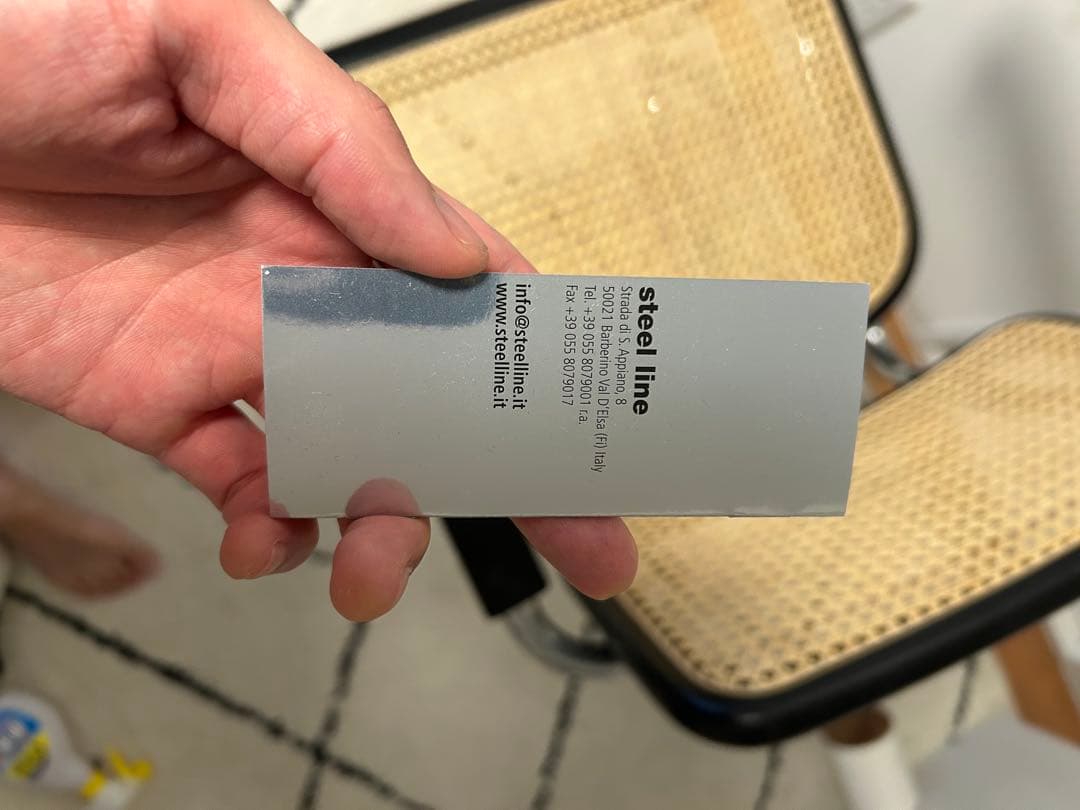 マルセル・ブロイヤー CESCA CHAIR （チェスカチェア）　イタリア製