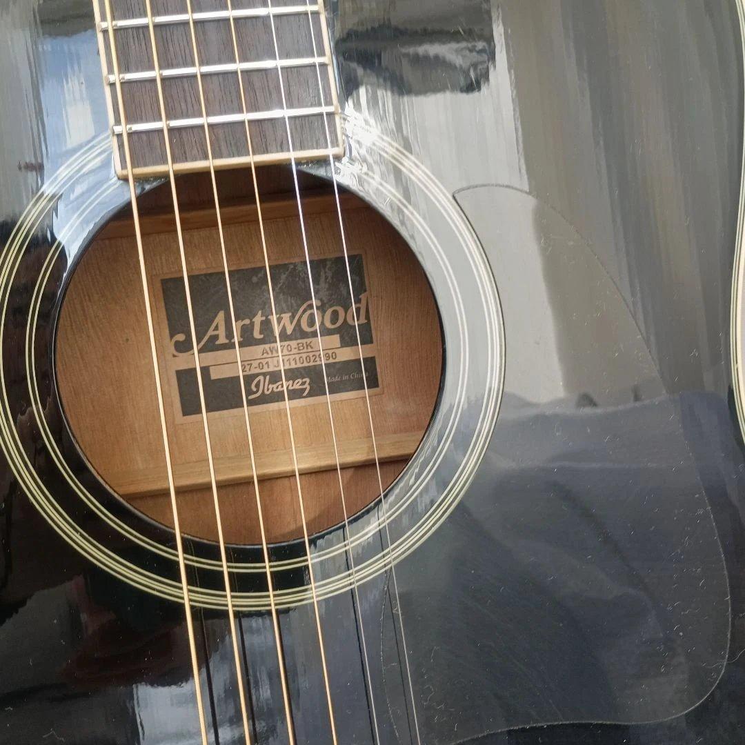 2/11迄更に値下げ！！希少ブラックIbanez AW70アコースティックギター