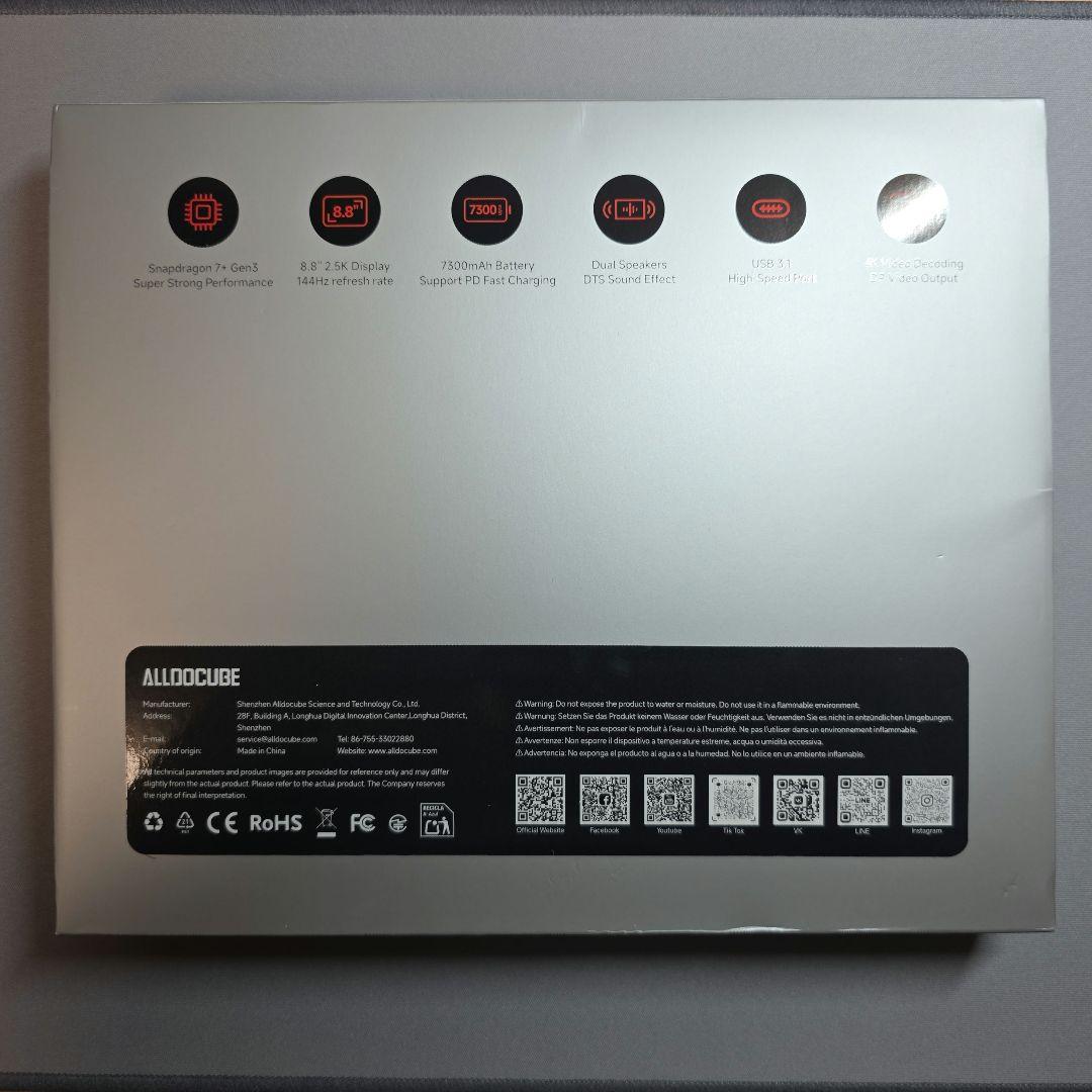 ALLDOCUBE iPlay 70 mini Ultra 美品