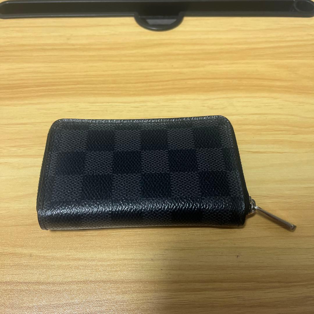 ルイ ヴィトン 財布 小銭入れ ジッピー  パース ダミエ グラフィット