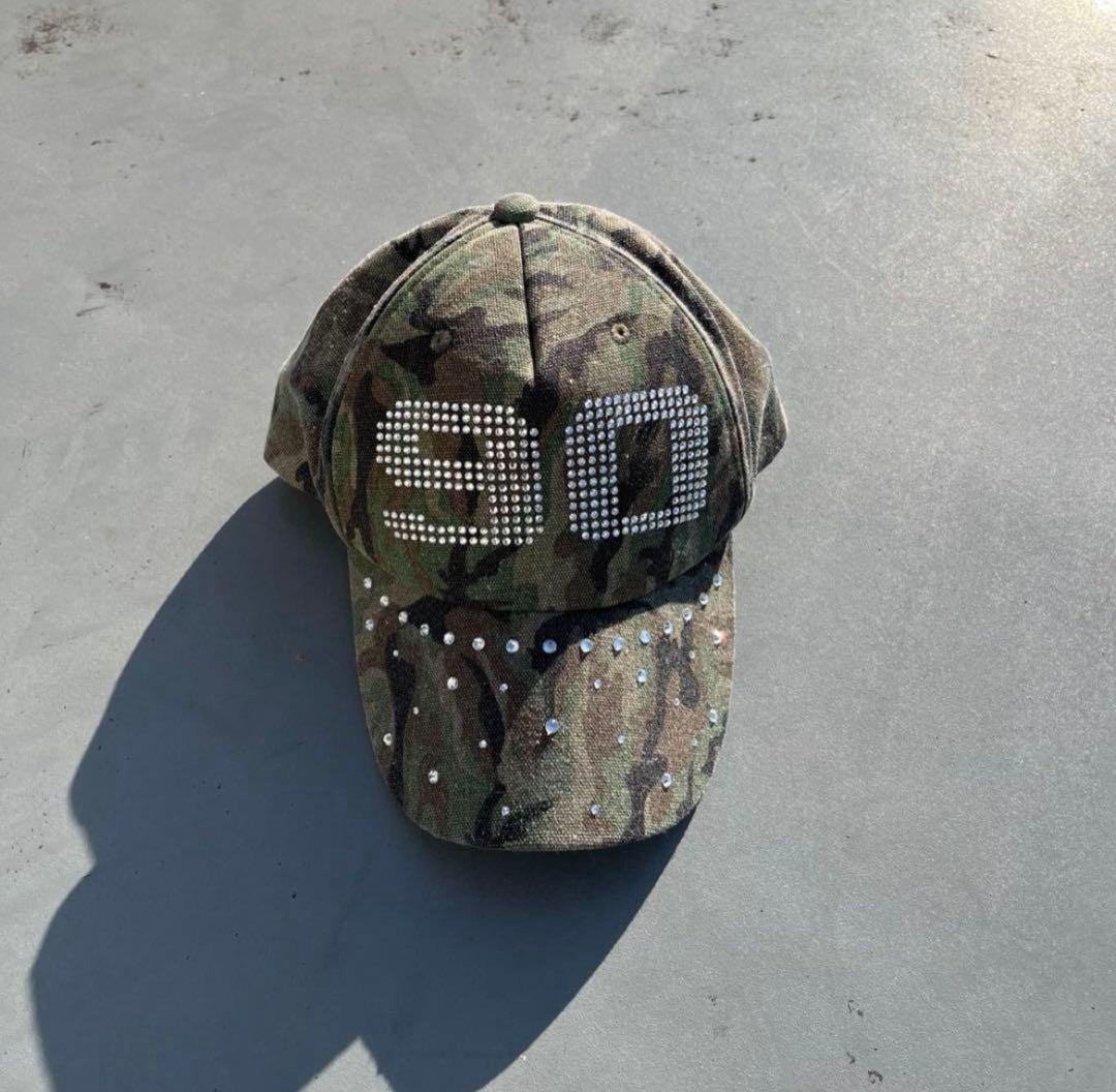 9090 迷彩柄 ストーンキャップ