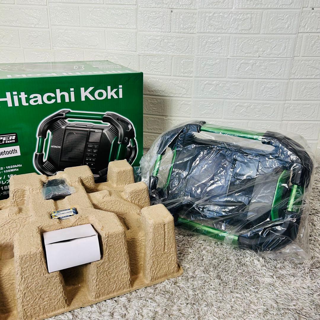 完品 ヒタチ UR 18DSDL コードレスラジオ Bluetooth対応