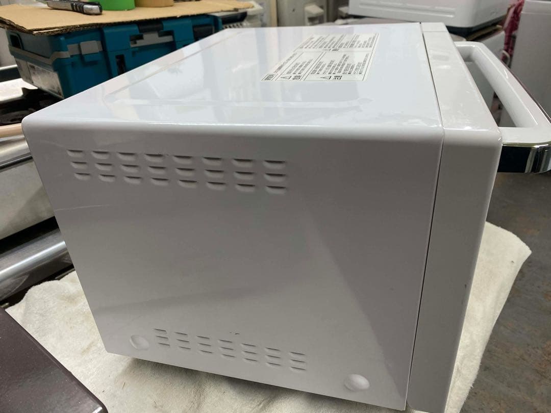 YAMAZEN 電子レンジ YRJ-F181V(W) 18L オーブン機能付き