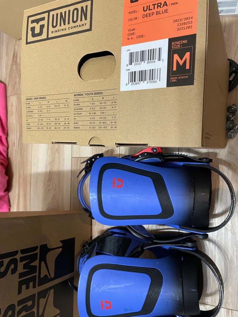 本日限定！ スノーボード ビンディング　Union ultra
