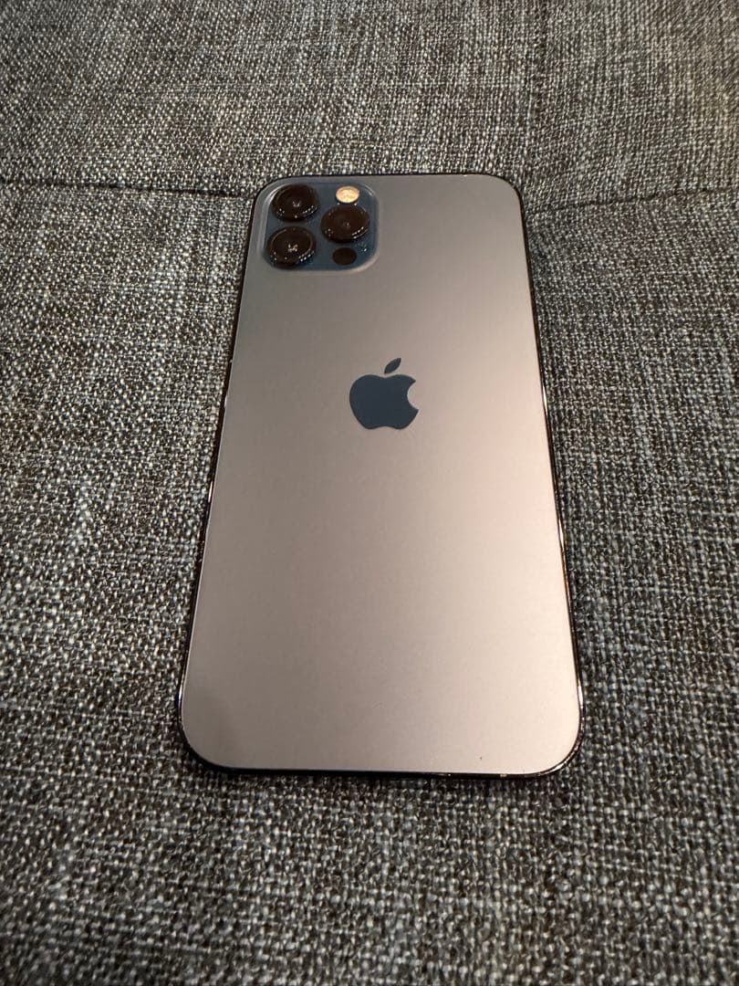 【バッテリー100%】Apple iPhone 12Pro パシフィックブルー