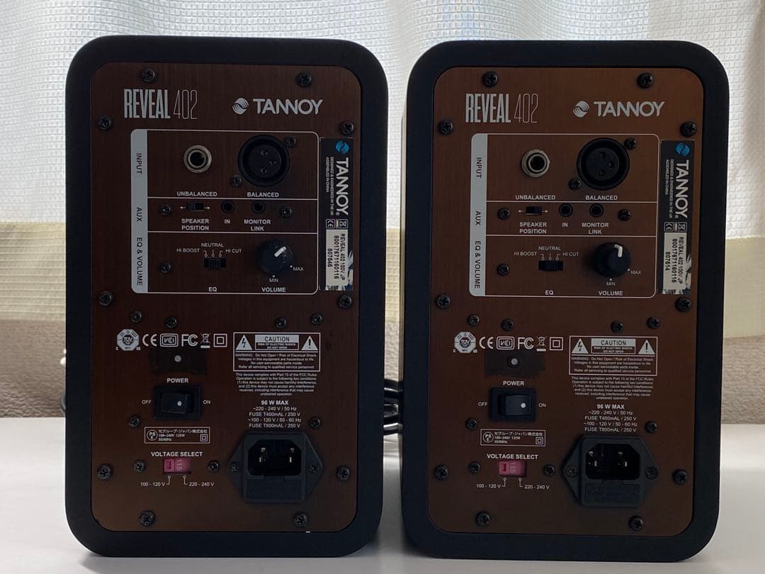 TANNOY タンノイ スタジオモニター Reveal 402 ペア/スピーカー