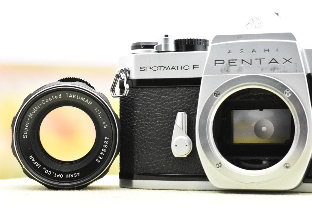 【整備済】 PENTAX SPOTMATIC F SPF + 55mm F1.8