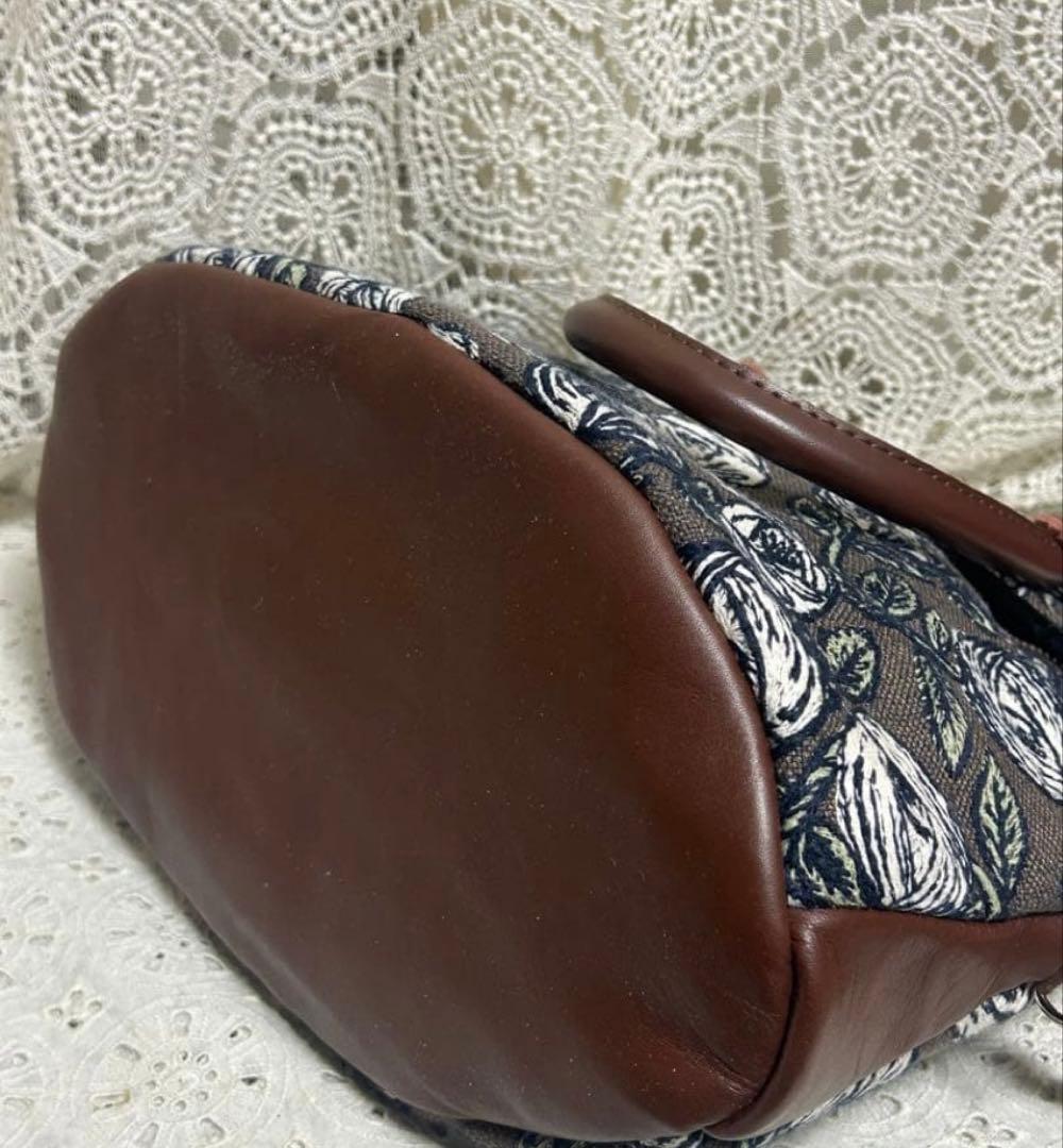 再販6202C ミナペルホネンハンドメイドブガッティバッグML