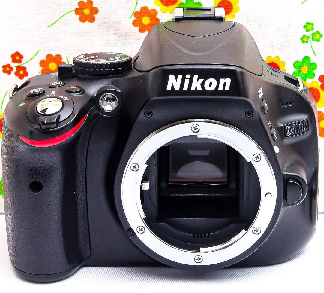 ニコン Nikon D5100☆スマホに送れる☆ダブルレンズ☆付属品多数