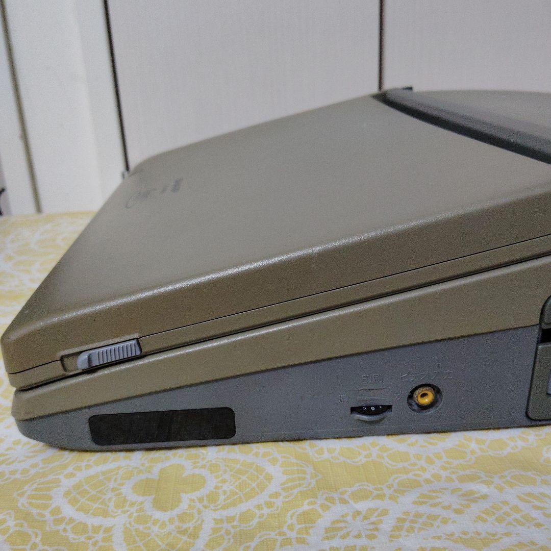 ワープロ シャープ 書院 WD-M800 カラー液晶 SHARP レトロ