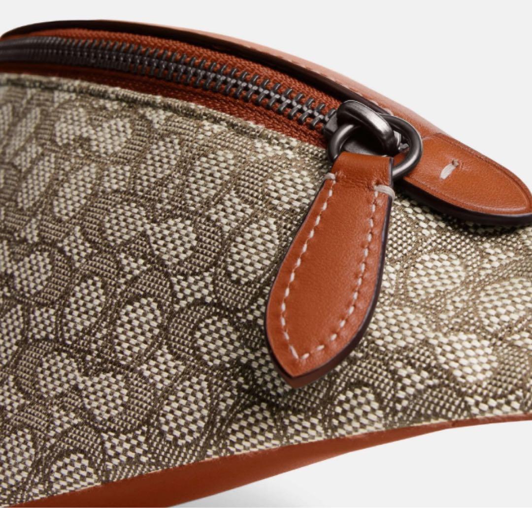 【新品】コーチ ボディバッグ　 ウエストバッグ ウエストポーチ ベルトバッグ