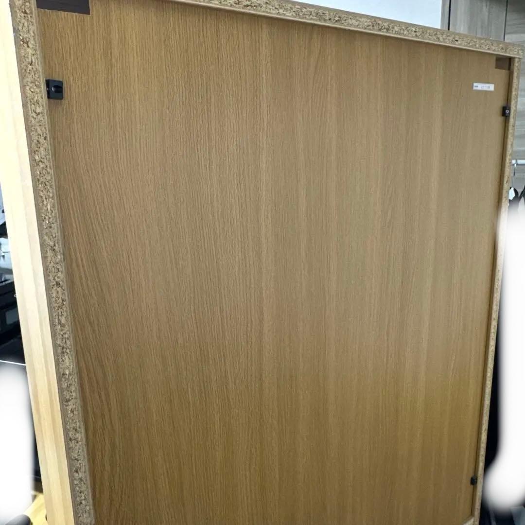 無印良品　オーク材薄型ラック・ワイド大・奥行２２ｃｍ