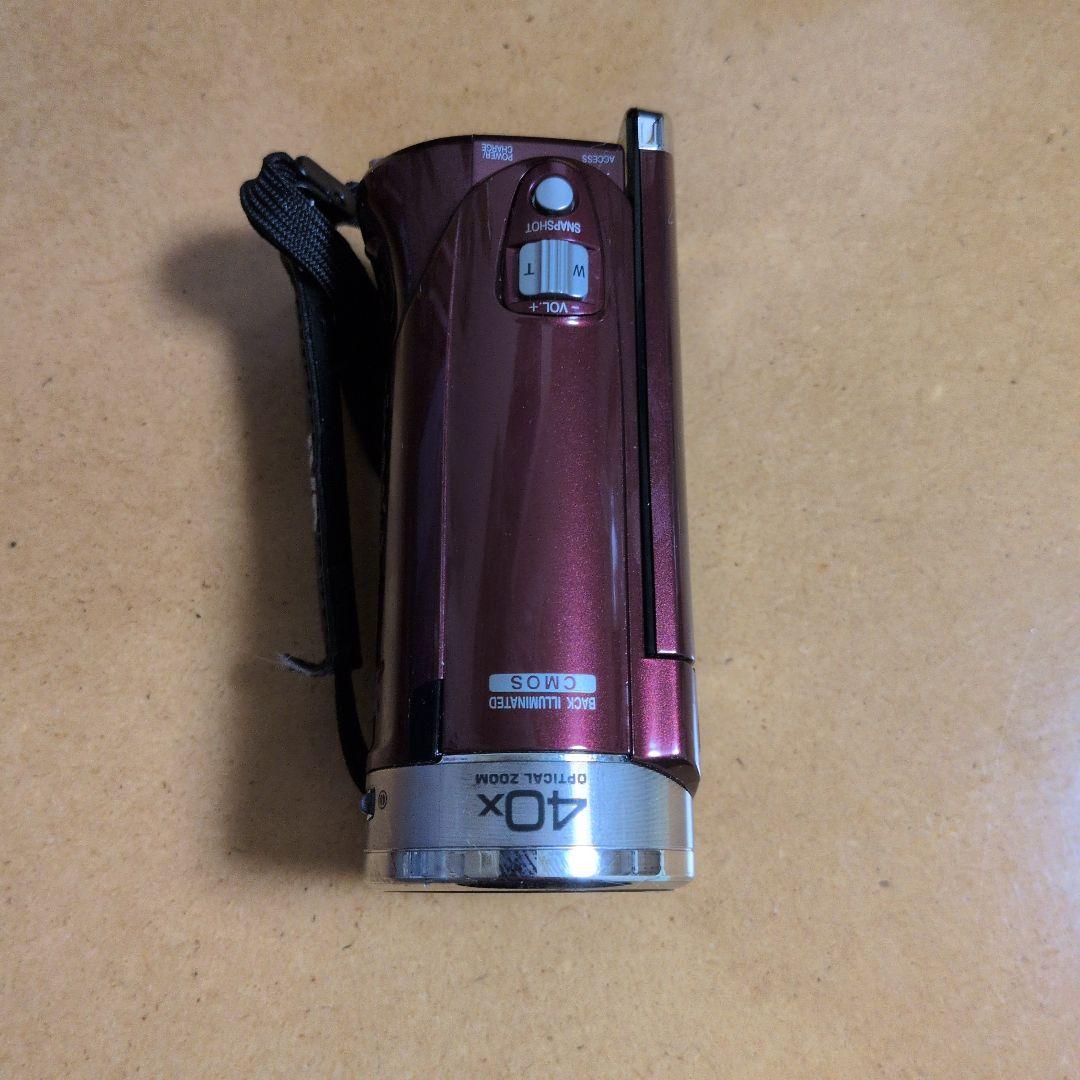 JVC everio フルHDビデオカメラ GZ-E117-R SDカード付き