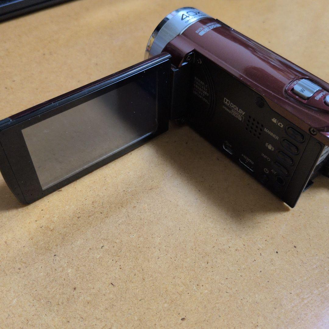 JVC everio フルHDビデオカメラ GZ-E117-R SDカード付き