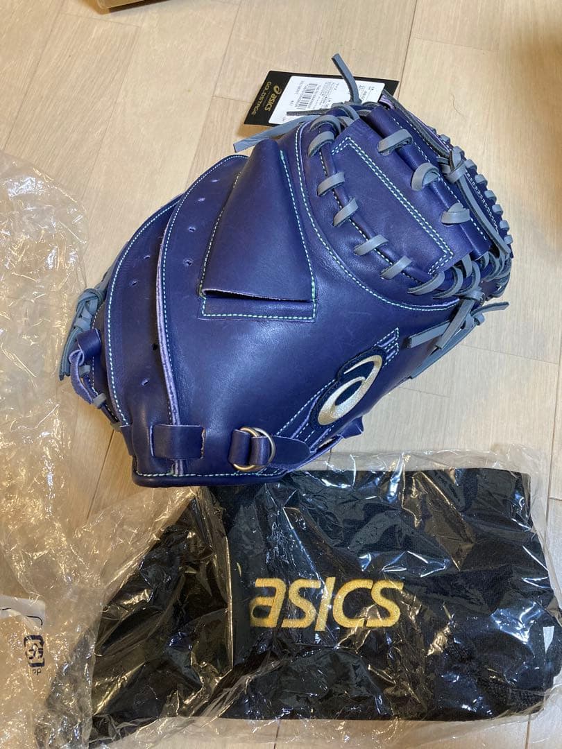 や*り様 asics RB GOLDSTAGE I-PRO LH 軟式用キャッチ