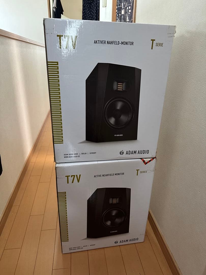 ADAM AUDIO T7V アクティブモニタースピーカー 元箱あり