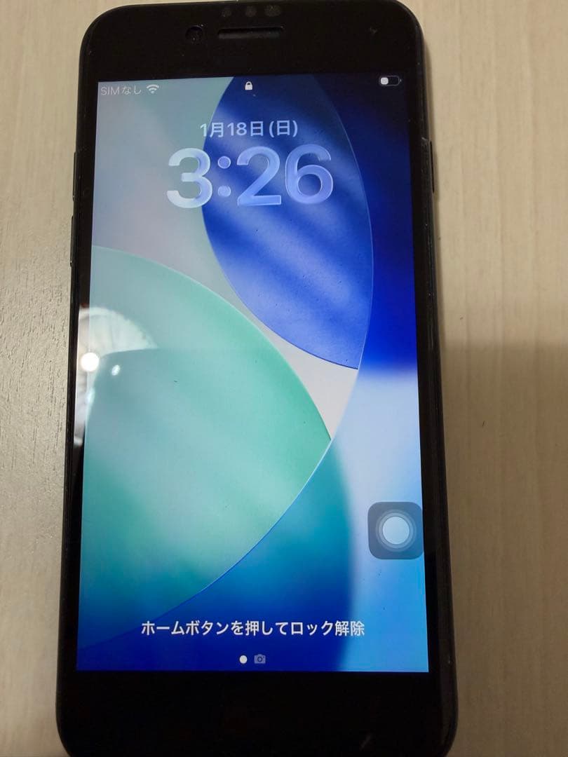 iPhone SE2 128GB ブラック SIMフリー（ジャンク品）ケース付