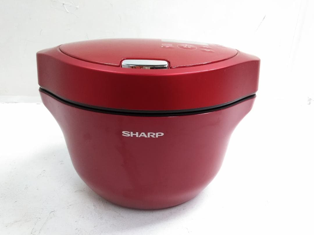 SHARP 水なし自動調理鍋 ヘルシオ 2.4Lタイプ KN-HW24G-R ♪
