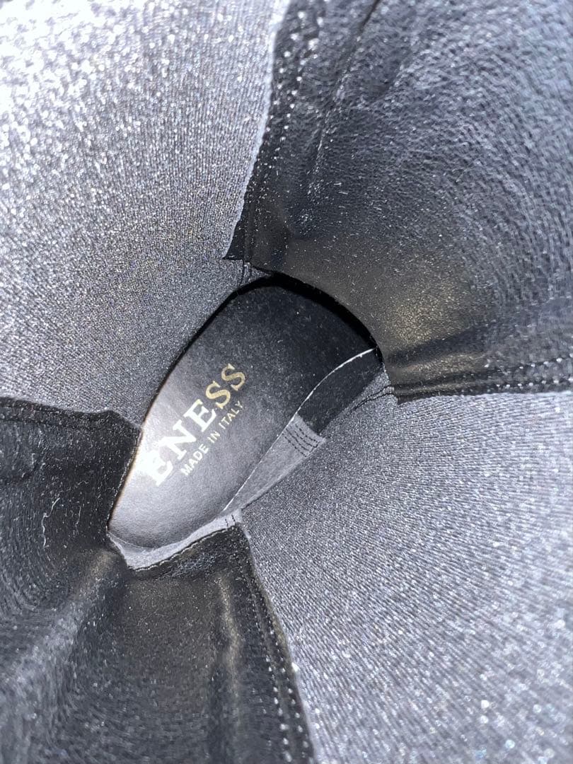 ENESS エネス サイドゴアブーツ ブラック