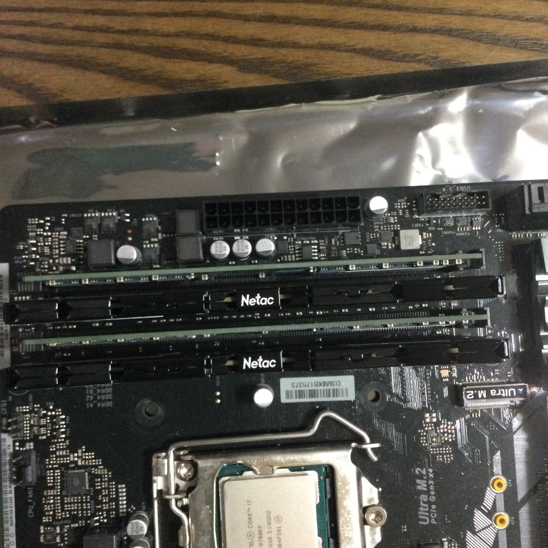 CPU I7 9700KFマザーボード(z390 pro4) セット