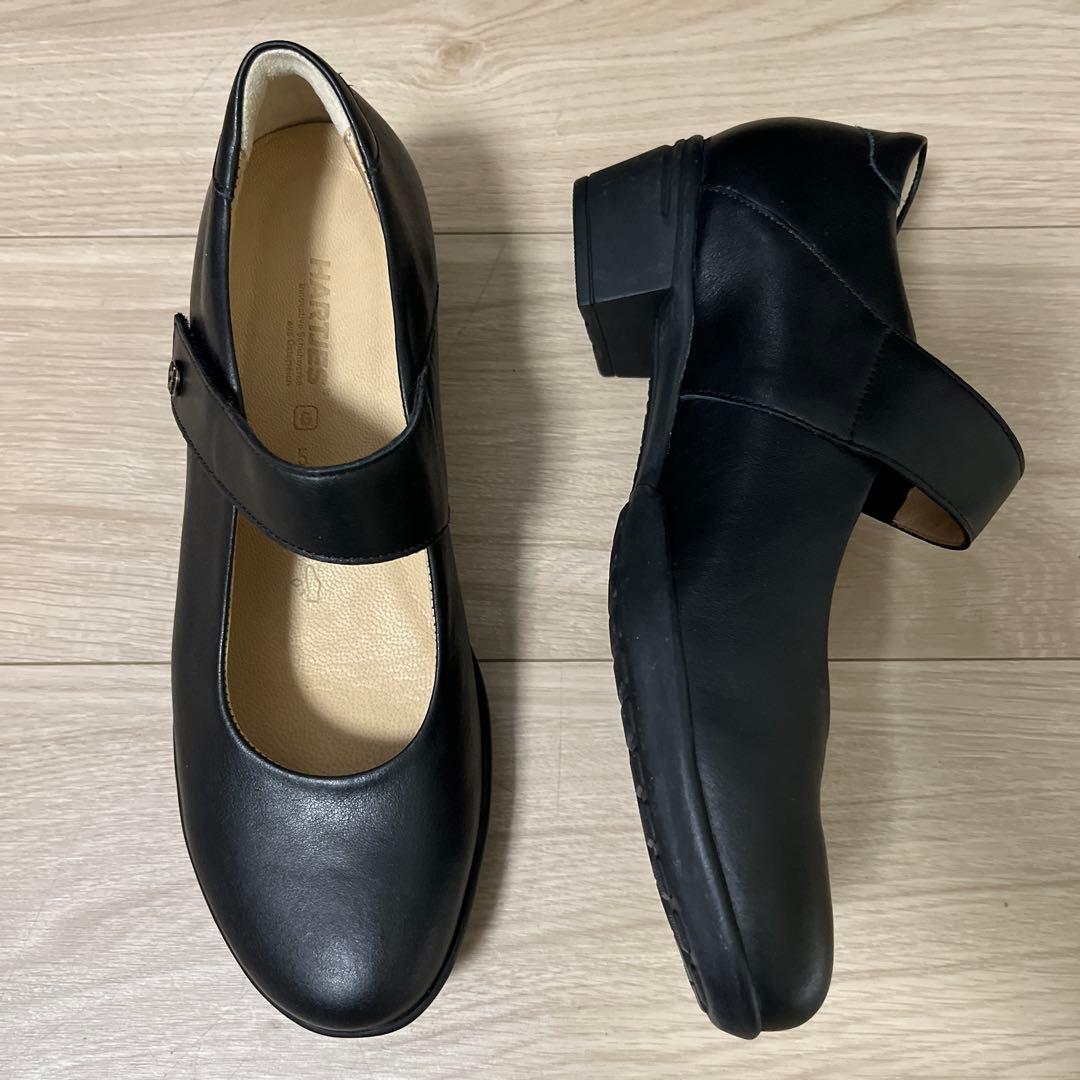新品未使用！HARTJES ハーティエス 本革ストラップコンフォートパンプス24