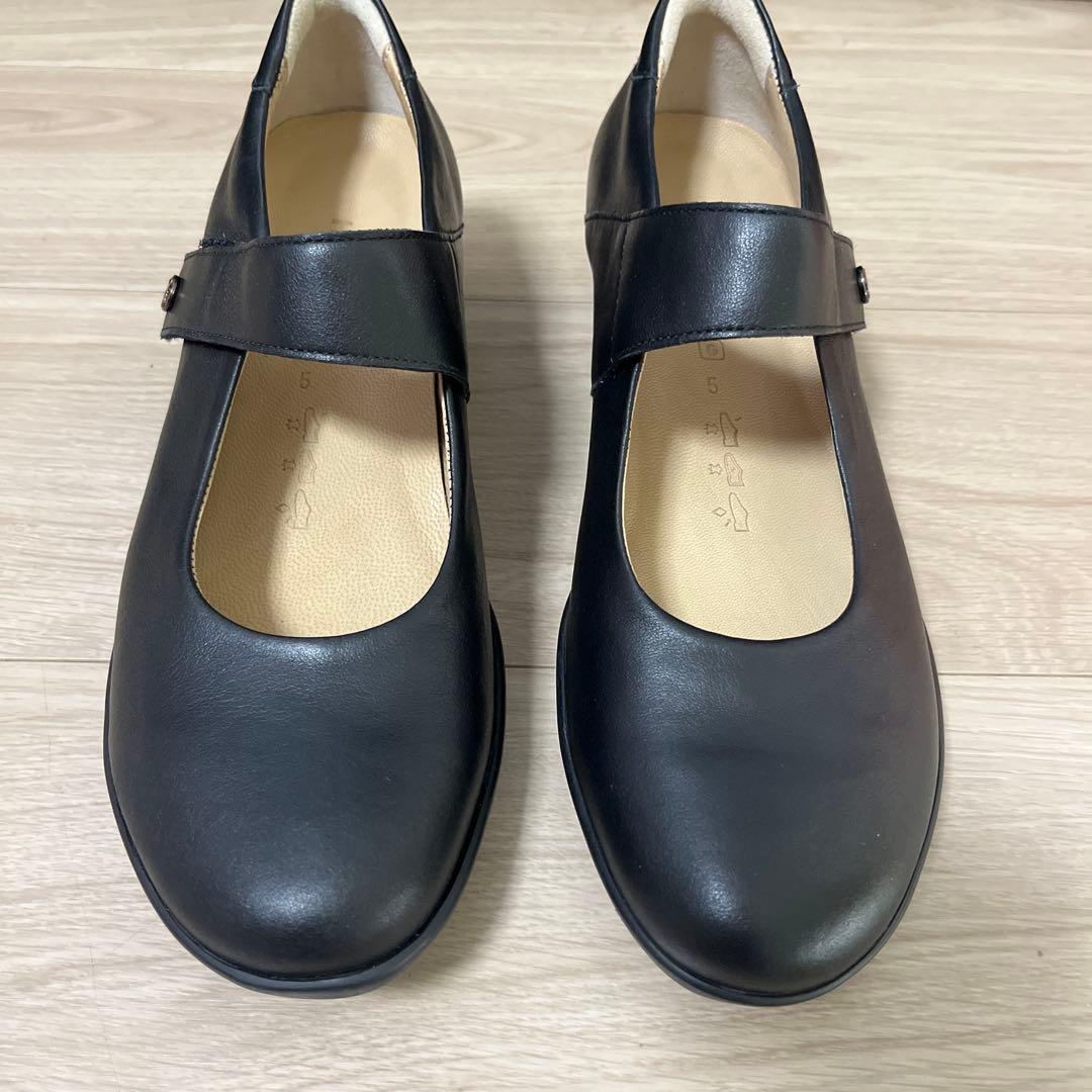 新品未使用！HARTJES ハーティエス 本革ストラップコンフォートパンプス24