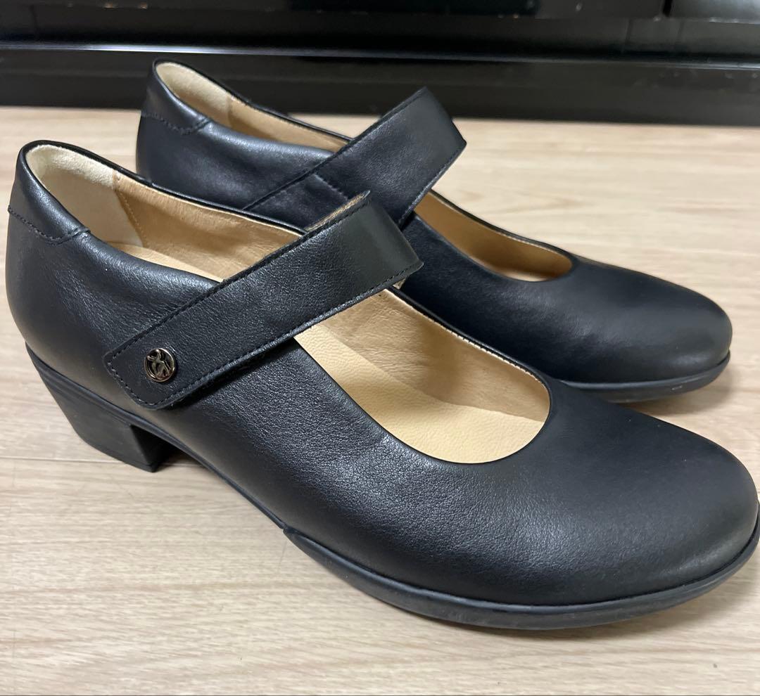 新品未使用！HARTJES ハーティエス 本革ストラップコンフォートパンプス24