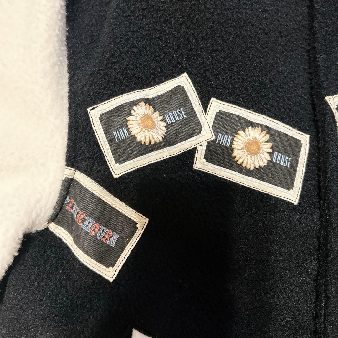 希少 最安値 ピンクハウス ボアスタジャン アウター ワッペン