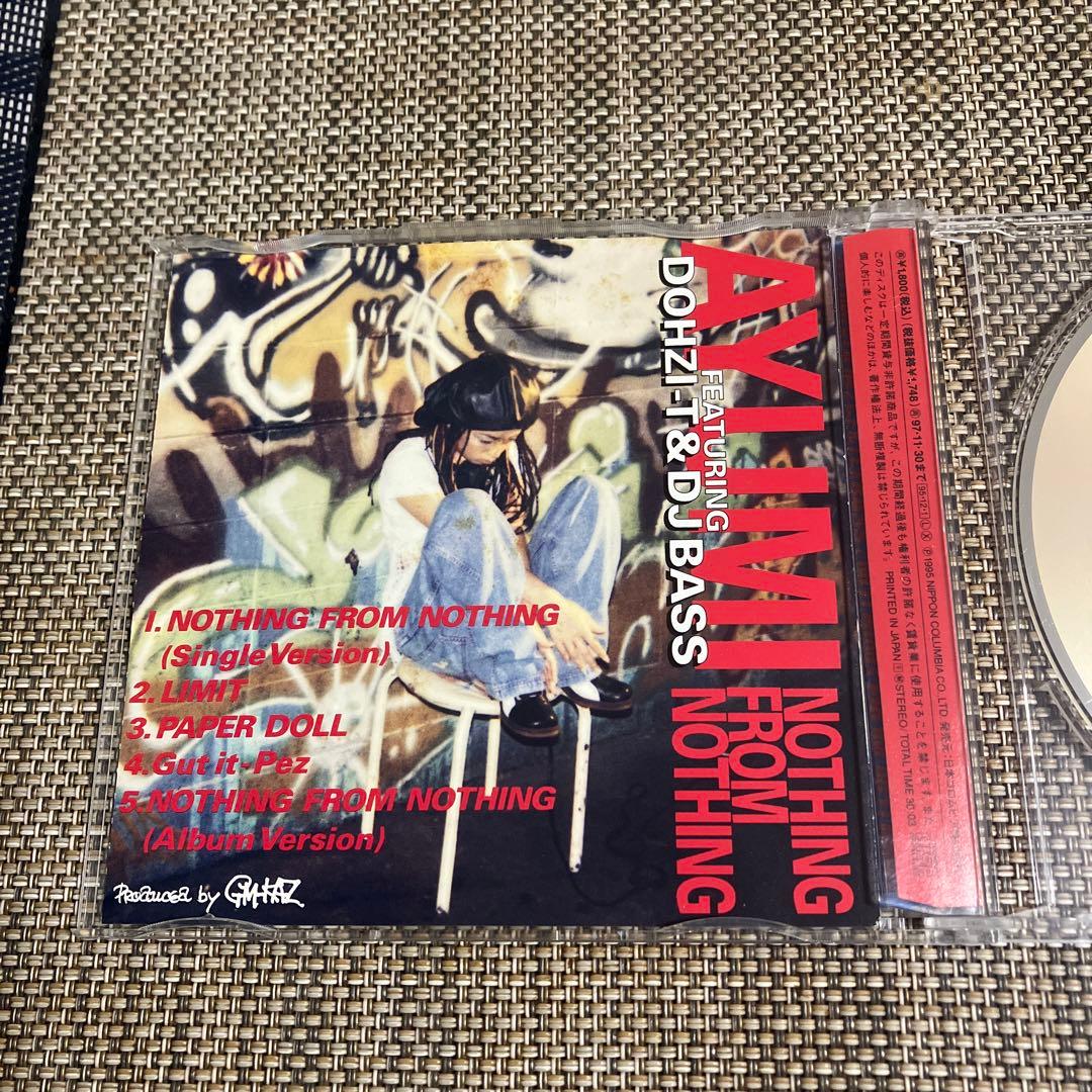 浜崎あゆみ★貴重デビュー前CD★ NOTHING FROM NOTHING