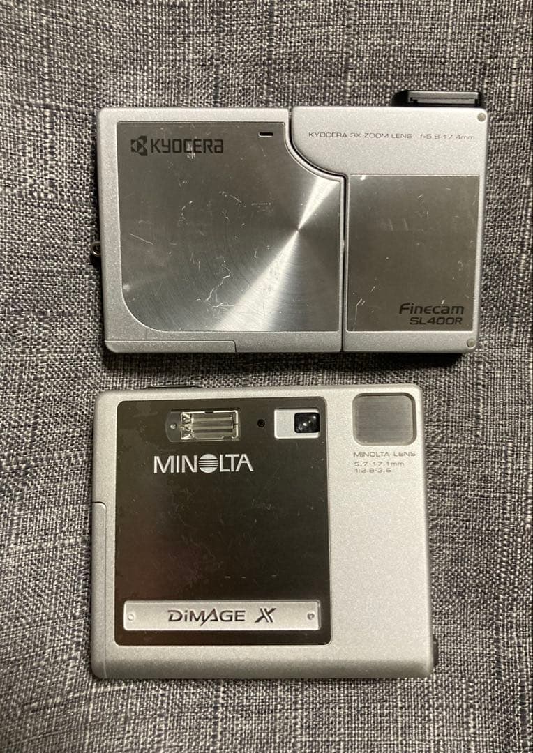 KYOCERA & MINOLTA デジカメセット