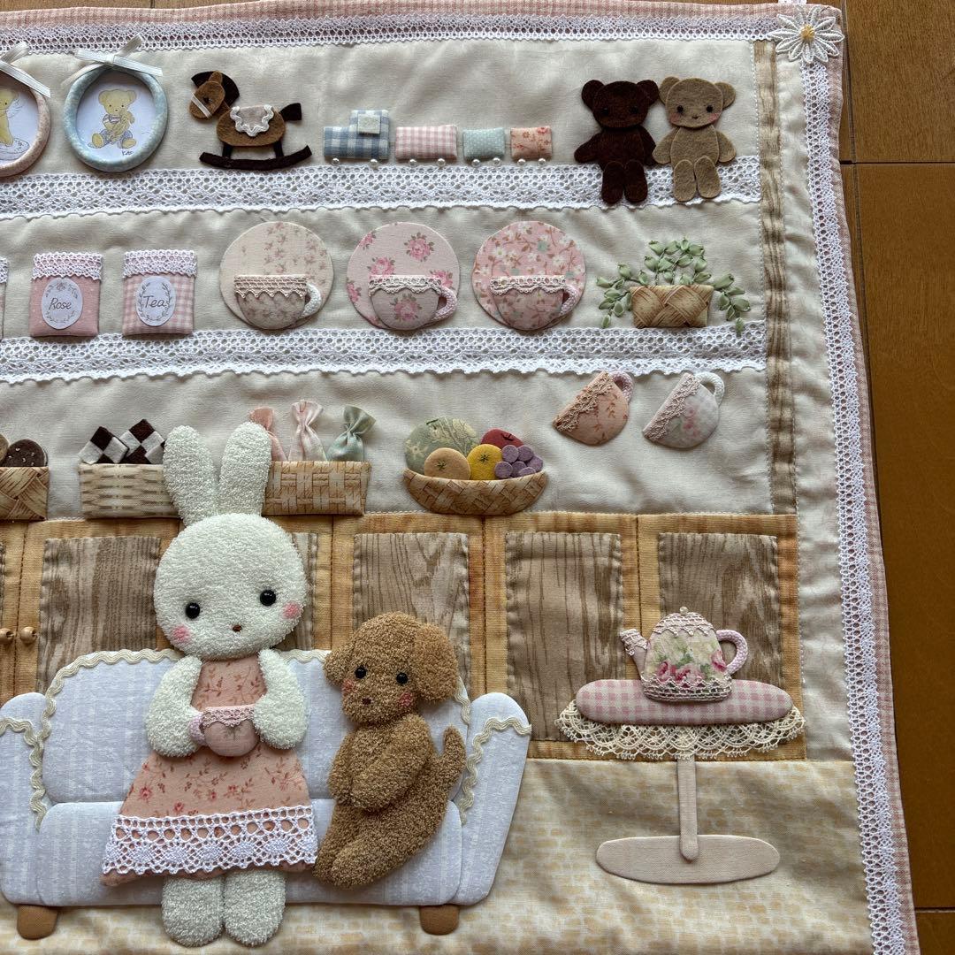 ☆tackeybear☆ ポケット付きタペストリー&小物入れセット