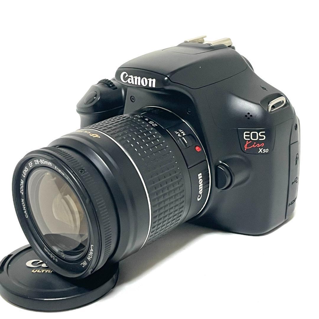 遠くの被写体も鮮明✨ Canon EOS Kiss X50 超望遠レンズセット