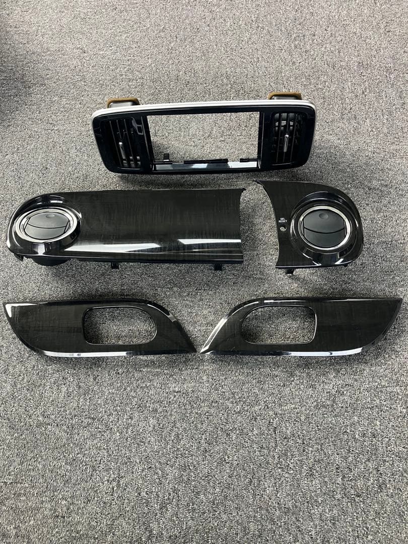 N-ONE JG1 JG2 インテリアパネル 5セット 黒木目 オーディオパネル