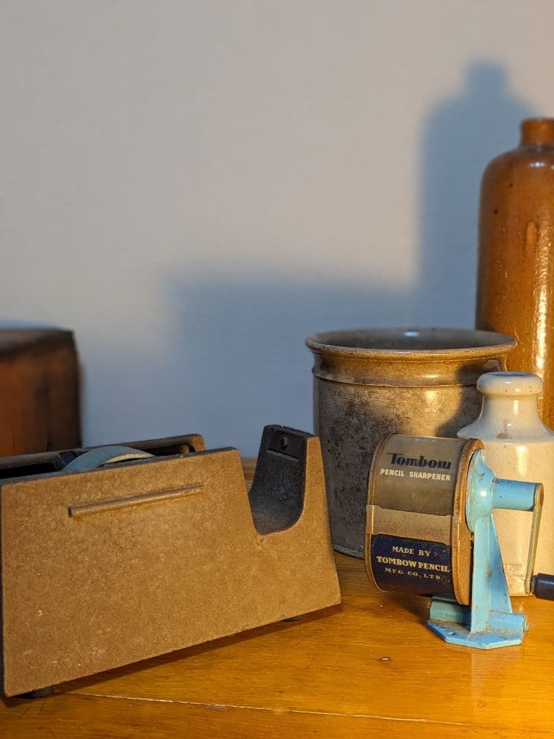 2千円値引　日本アンティーク　トンボ　鉛筆削り　昭和レトロ