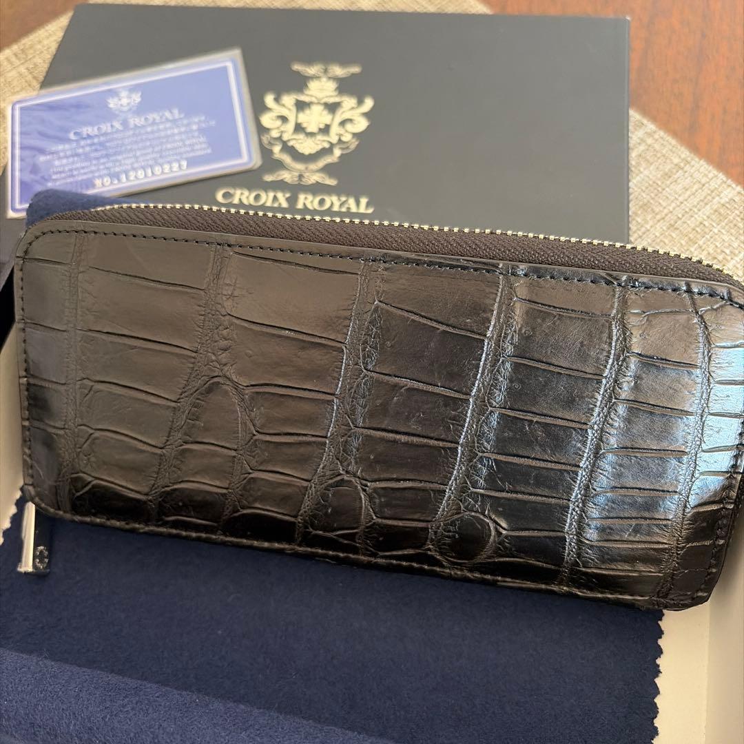CROIX  クロワロワイヤル長財布　年内12/31までお値下げ中‼️