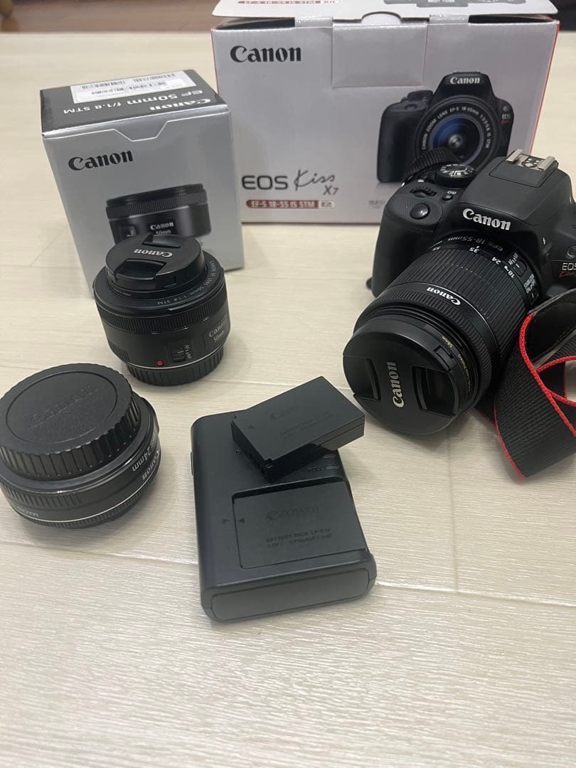 Canon EOS Kiss X7 一眼レフカメラセット
