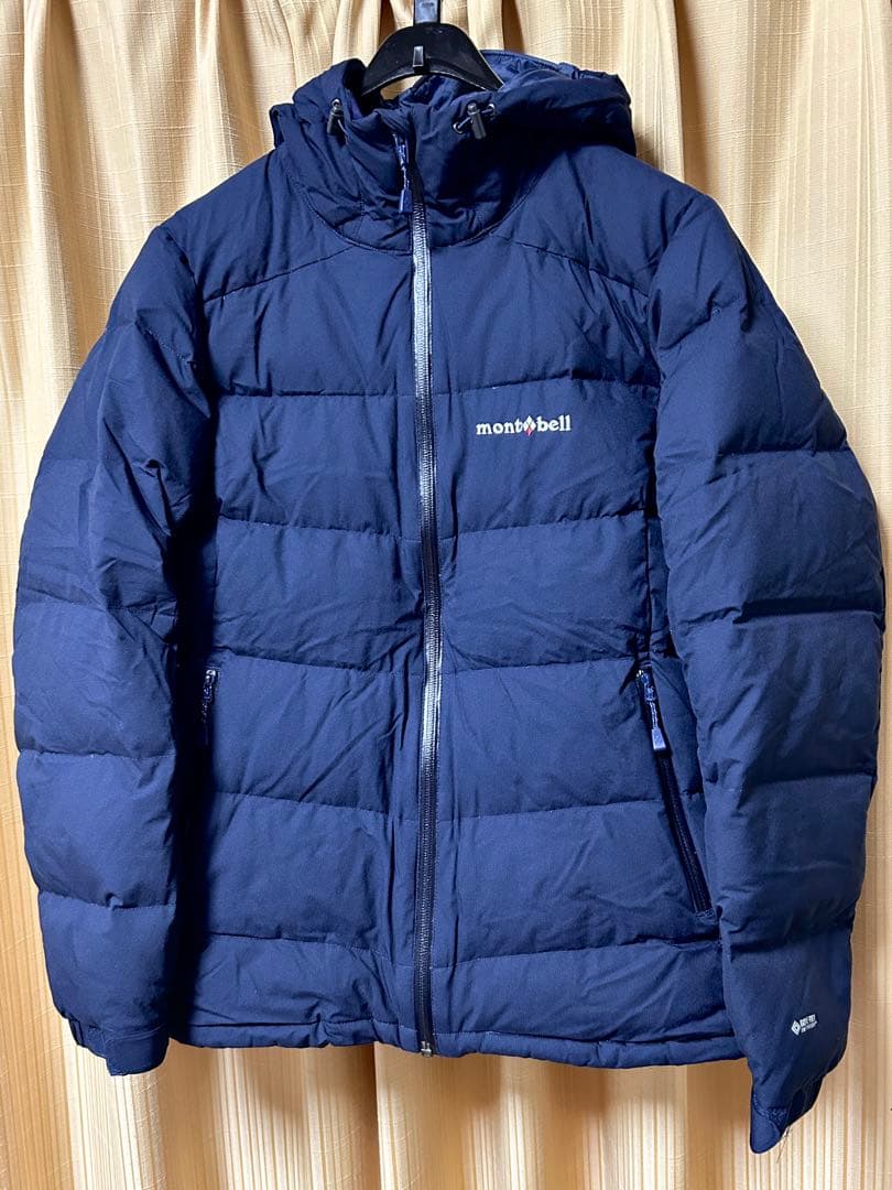 モンベル　パーマフロストライトダウンパーカ　ネイビー　M GORE-TEX