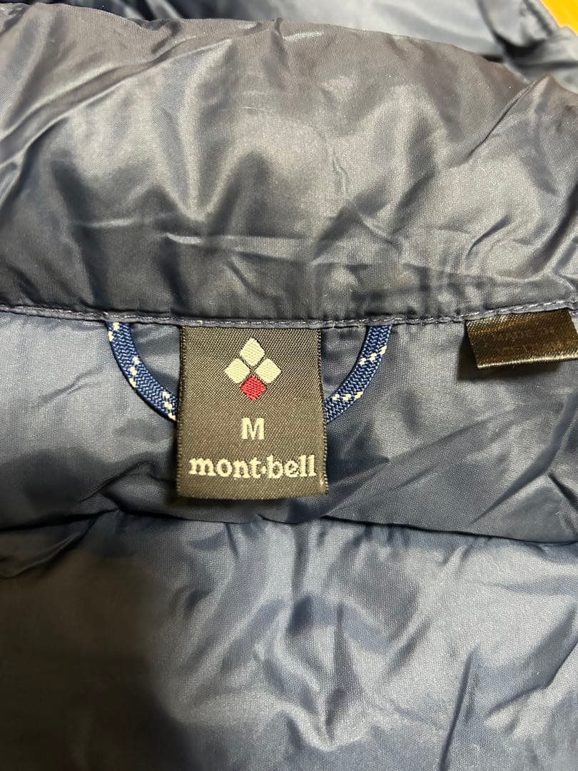 モンベル　パーマフロストライトダウンパーカ　ネイビー　M GORE-TEX