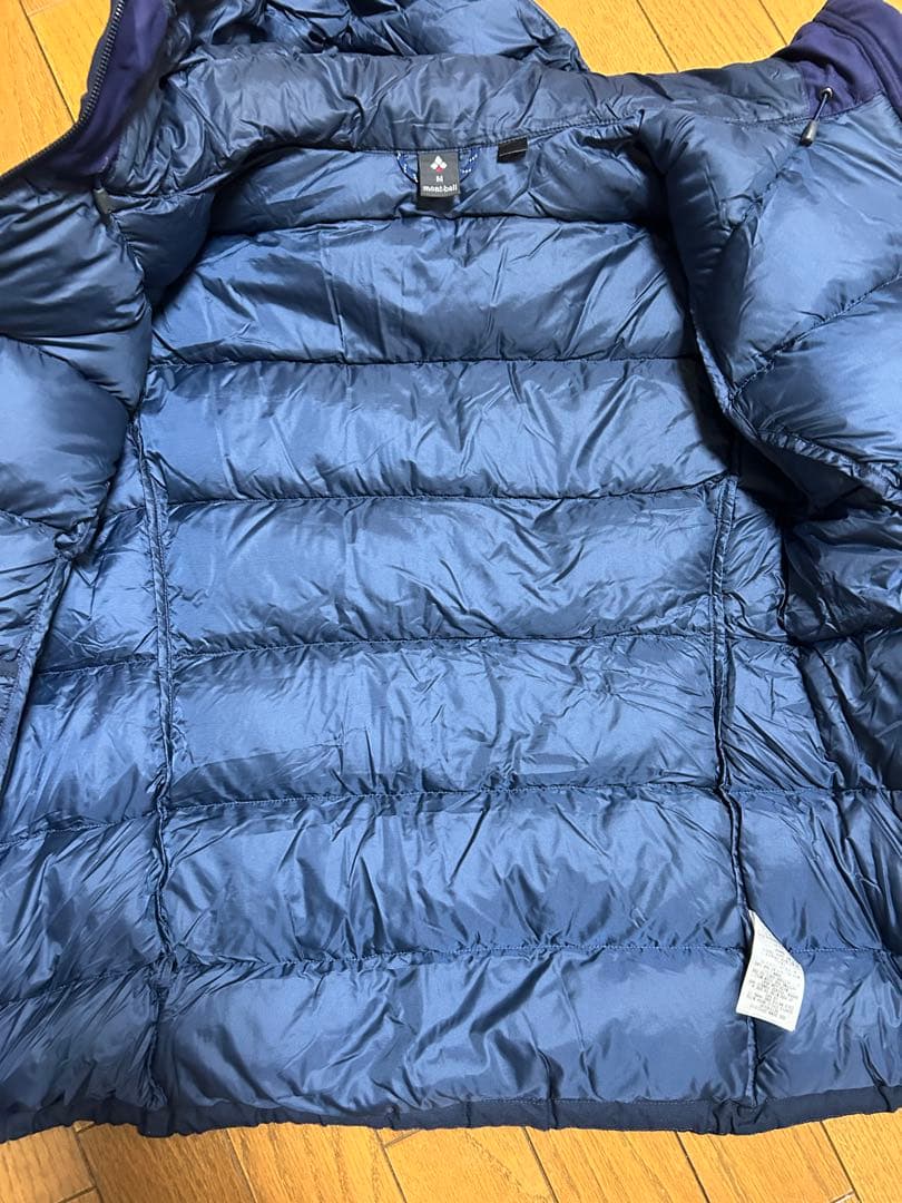 モンベル　パーマフロストライトダウンパーカ　ネイビー　M GORE-TEX