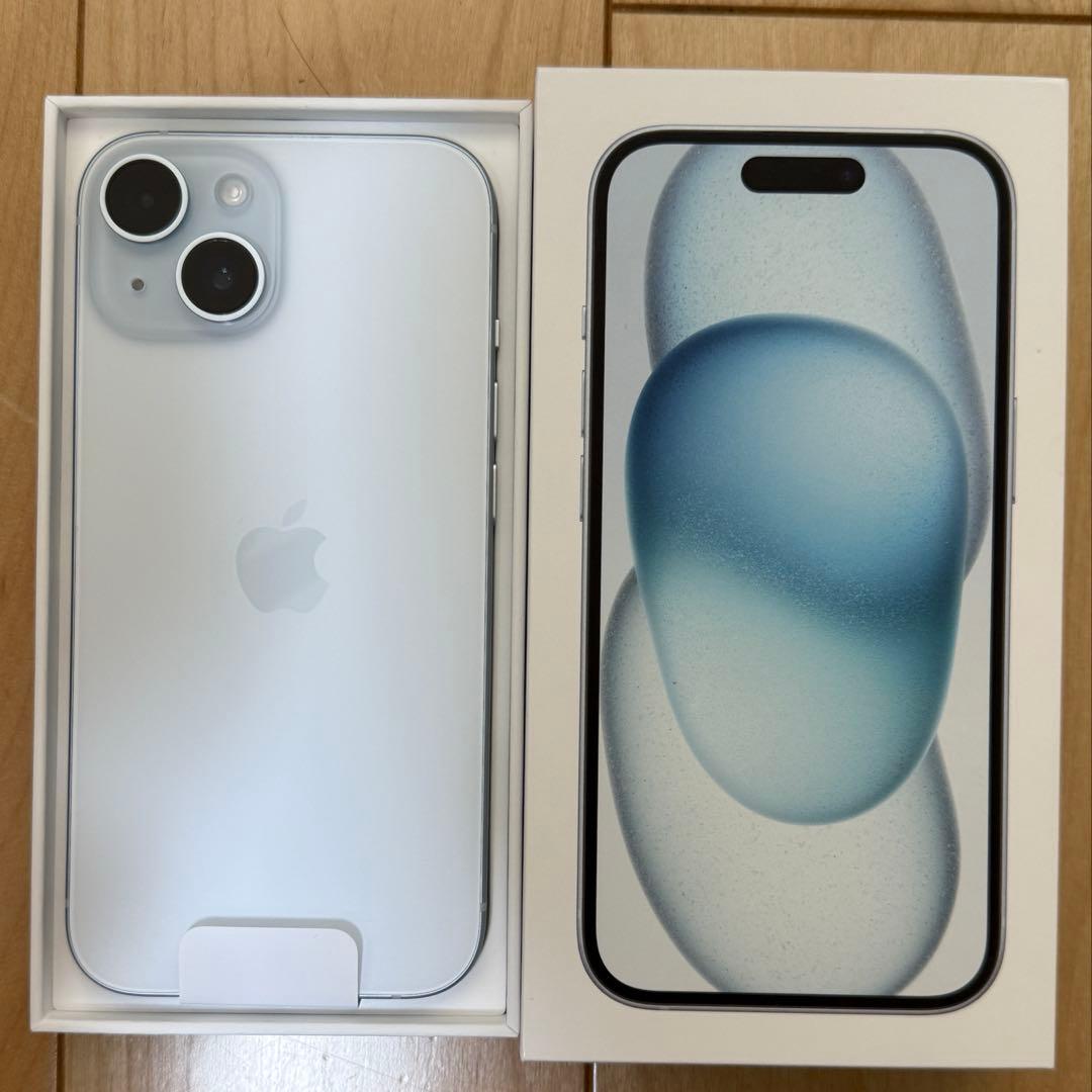 【新品未使用】iPhone15 128GB ブルー　Blue